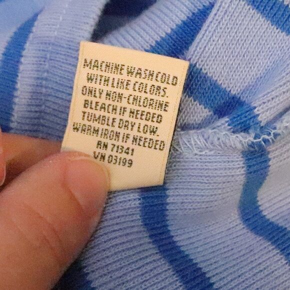 Vintage | 1990s LL Bean 3/4 Sleeve Knit Top 1X - Picture 7 of 8